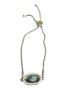 Color Street Northern Lights Adjustable Bracelet Silvertone
